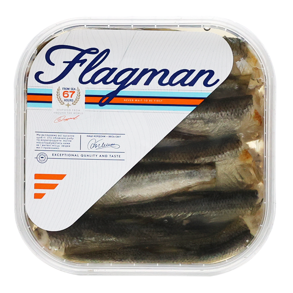 Ромны Соленые шпроты в масле – банка – 7,05 унций (200 г)