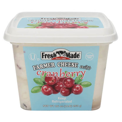 Farmer Cheese Cranberry – 1 lb (454gr)