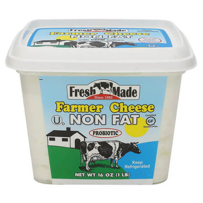Farmer Cheese –  Non-Fat – 1 lb (454gr)