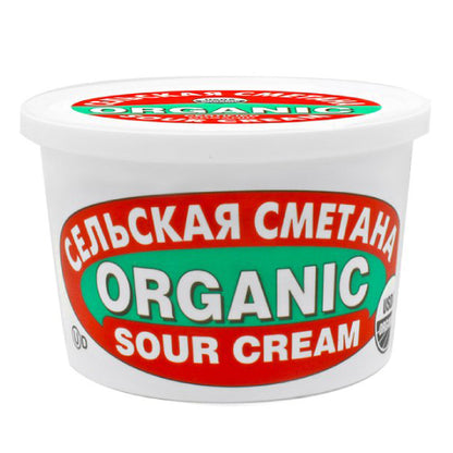 Органическая сметана Сельская – 15 унций (425 г)