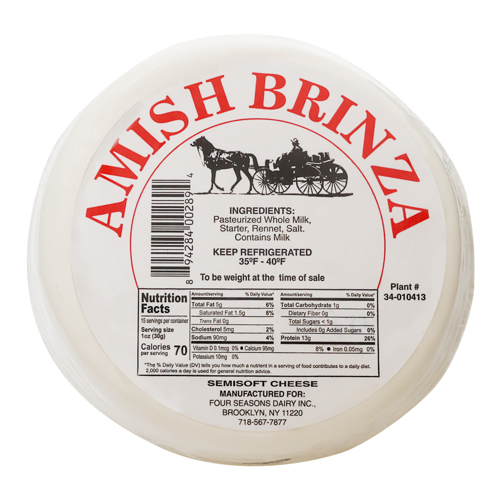 Brinza Amish –  Pre Pack – Sold by Piece
