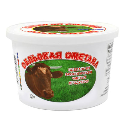 Sour Cream Selskaya – 15 oz (425gr)