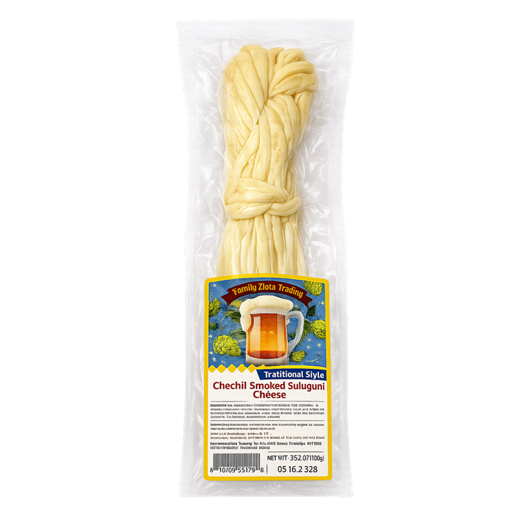 Smoked Suluguni Cheese – Chechil, Traditional Style – 3.53 oz (100 gr)