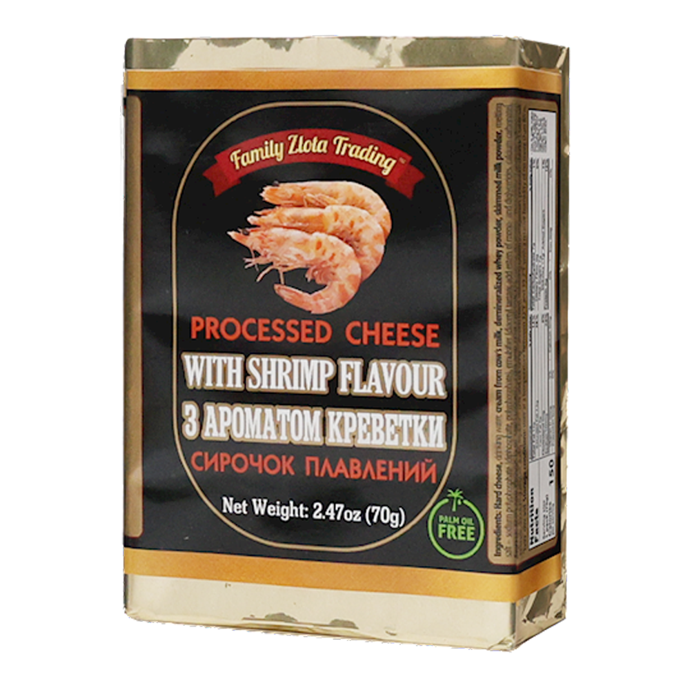 Family Zlota Processed Cheese Shrimp – 2.47 oz (70gr)