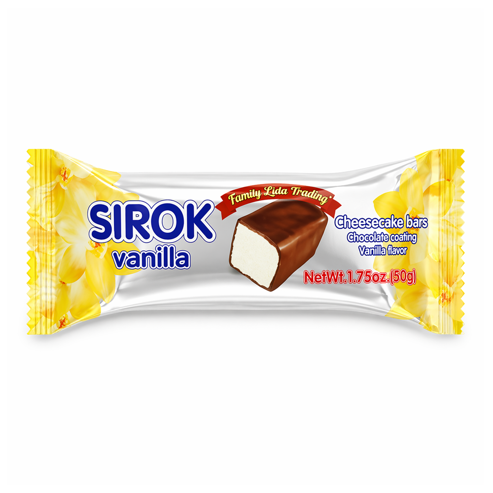 Glazed Cheesebar Vanilla – 1.76 oz (50gr)