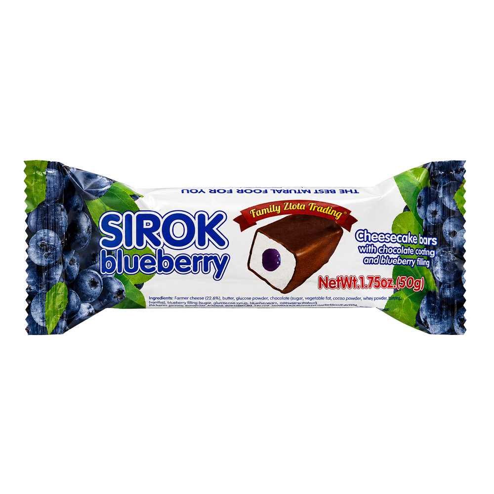 Glazed Cheesebar Blueberry – 1.76 oz (50gr)