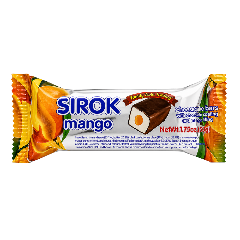 Glazed Cheesebar Mango – 1.76 oz (50gr)