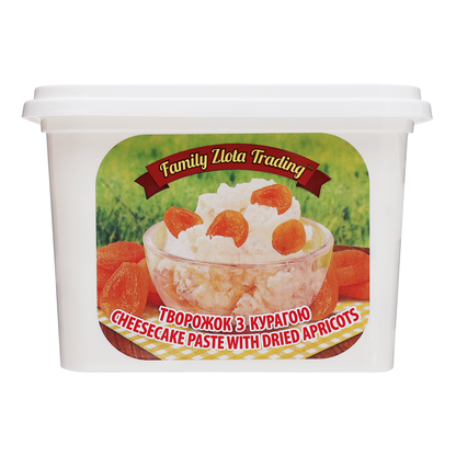 Farmer Cheese with Apricot – 1 lb (454gr)