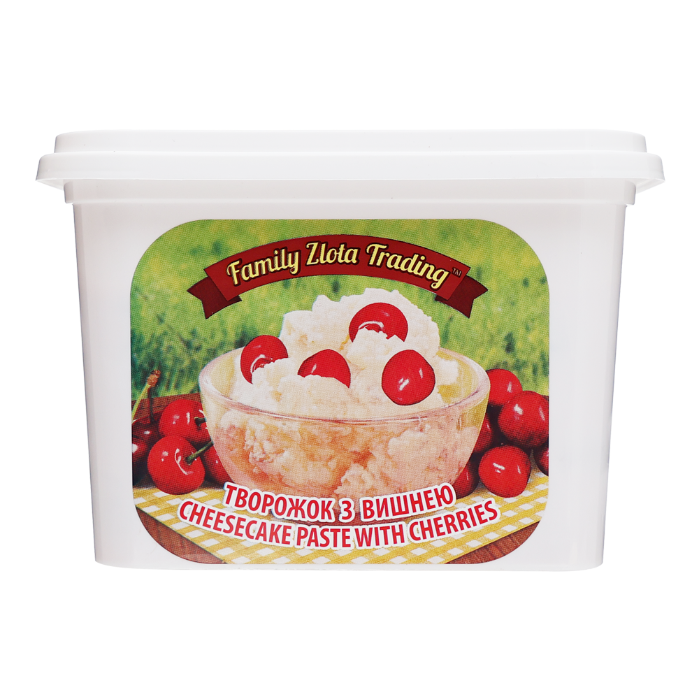 Family Zlota Farmer Cheese with Cherry – 1 lb (454gr)