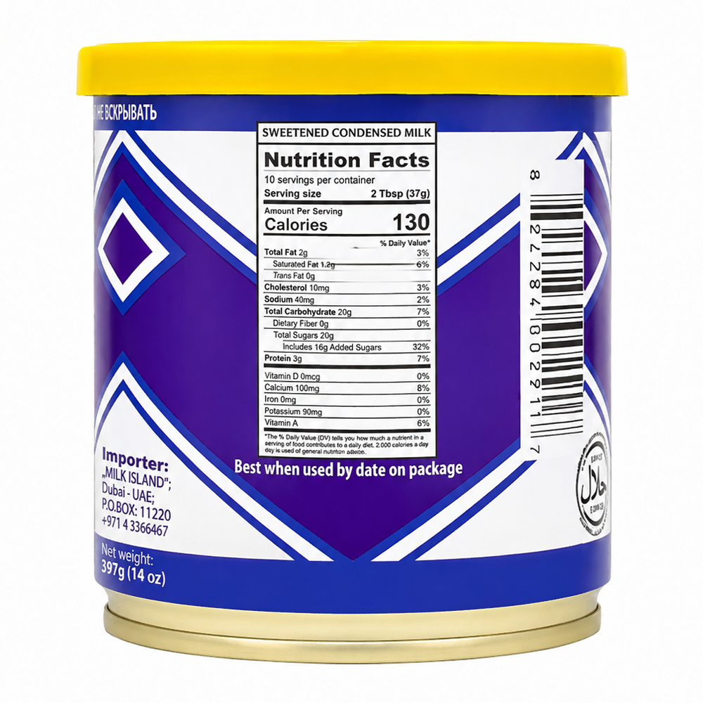 Condensed Milk Sweetened E/O – 13.05 oz (370gr)