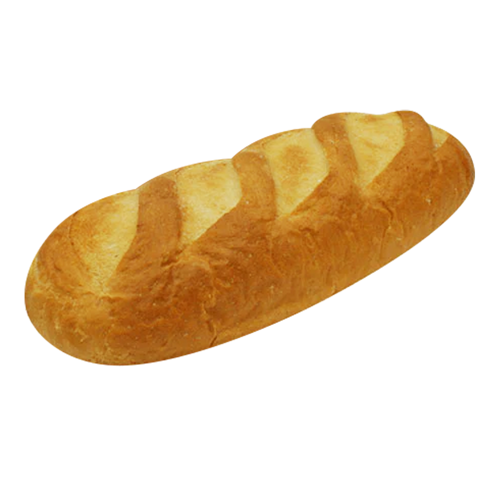Frozen Bread White Baton Lvivskiy – 15.87 oz (450gr)