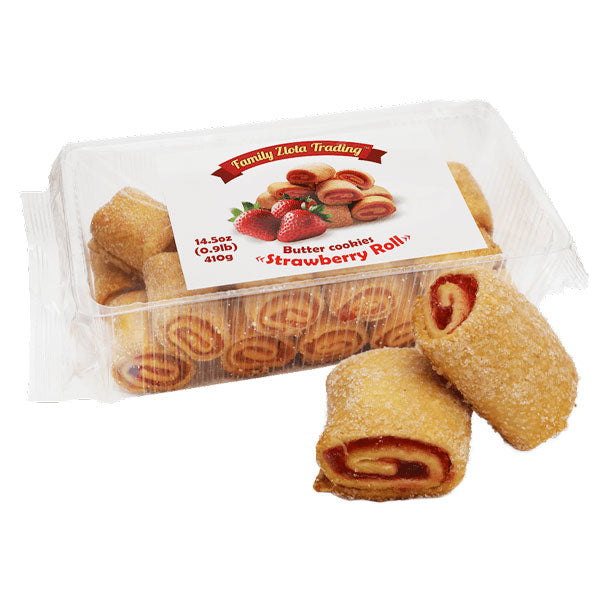 Cookies Roll Strawberry – 14.46 oz (410gr)
