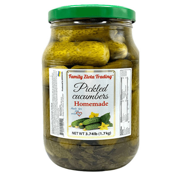 Pickled Cucumbers Homemade – 3.75 lb (1.7kg)