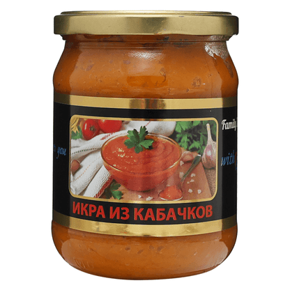 Appetizer Vegetable Caviar Zucchini – 16.58 oz (470gr)