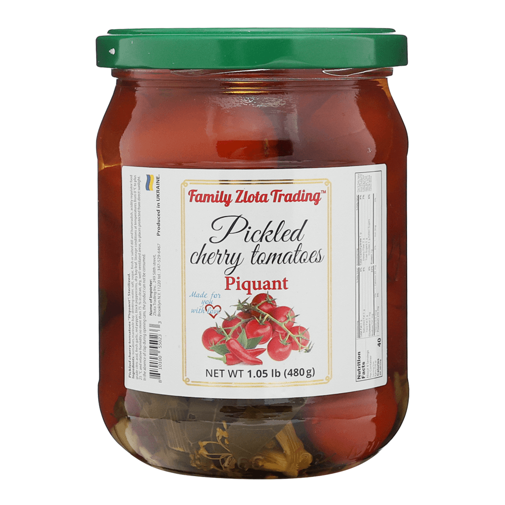 Pickled Cherry Tomatoes Piquant – 1.06 lb (480gr)