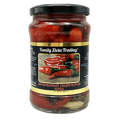 Маринованный сладкий острый перец – 10,58 унций (300 г)