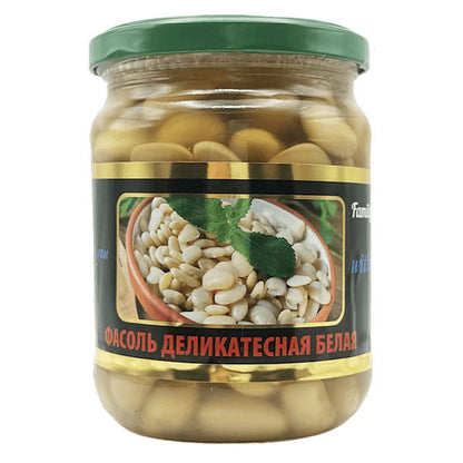 Маринованная белая фасоль Gourmet – 16,58 унций (470 г)