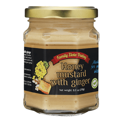 Sauce Mustard Honey with Ginger – 8.11 oz (230gr)