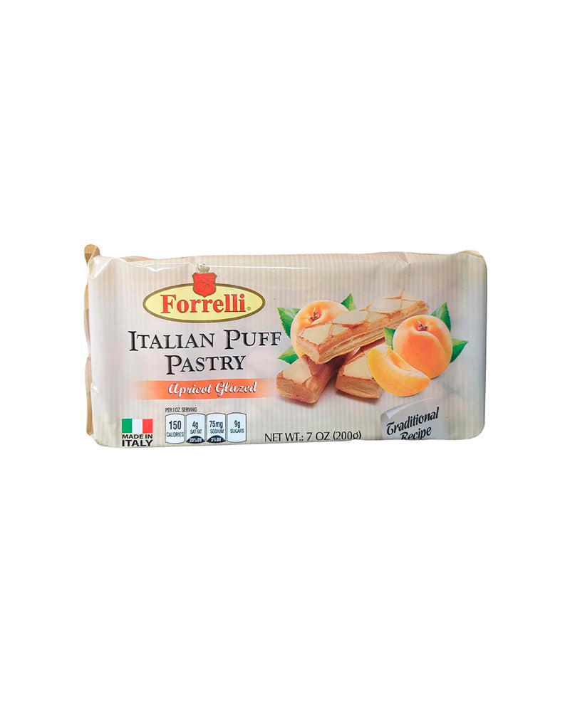 Forrelli - Puff Pastry Italian Apricot Glazed 200gr