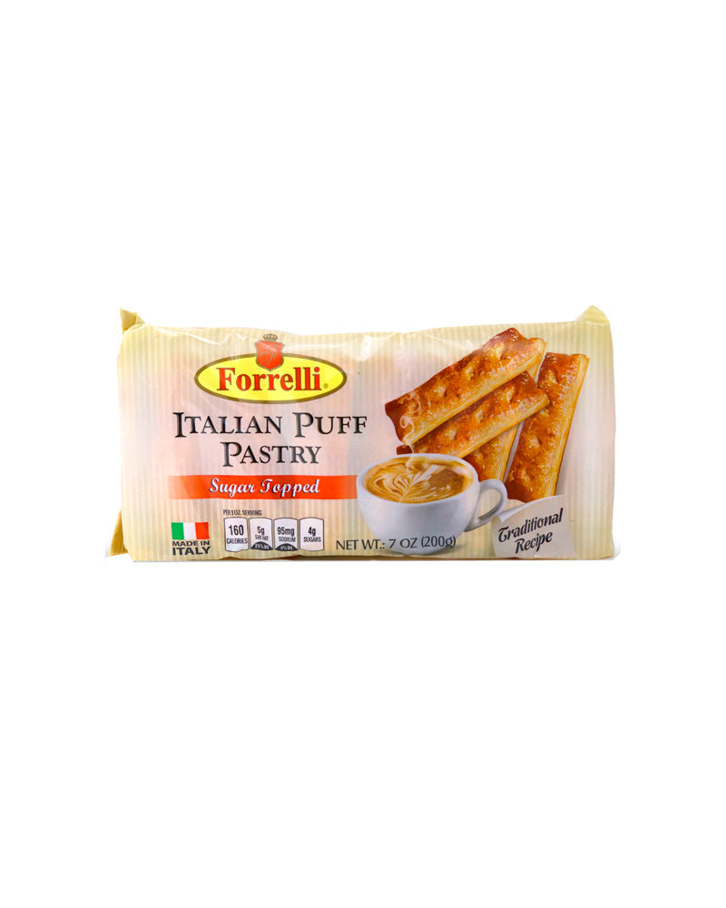 Forrelli - Puff Pastry Italian Sugar Topped 200gr