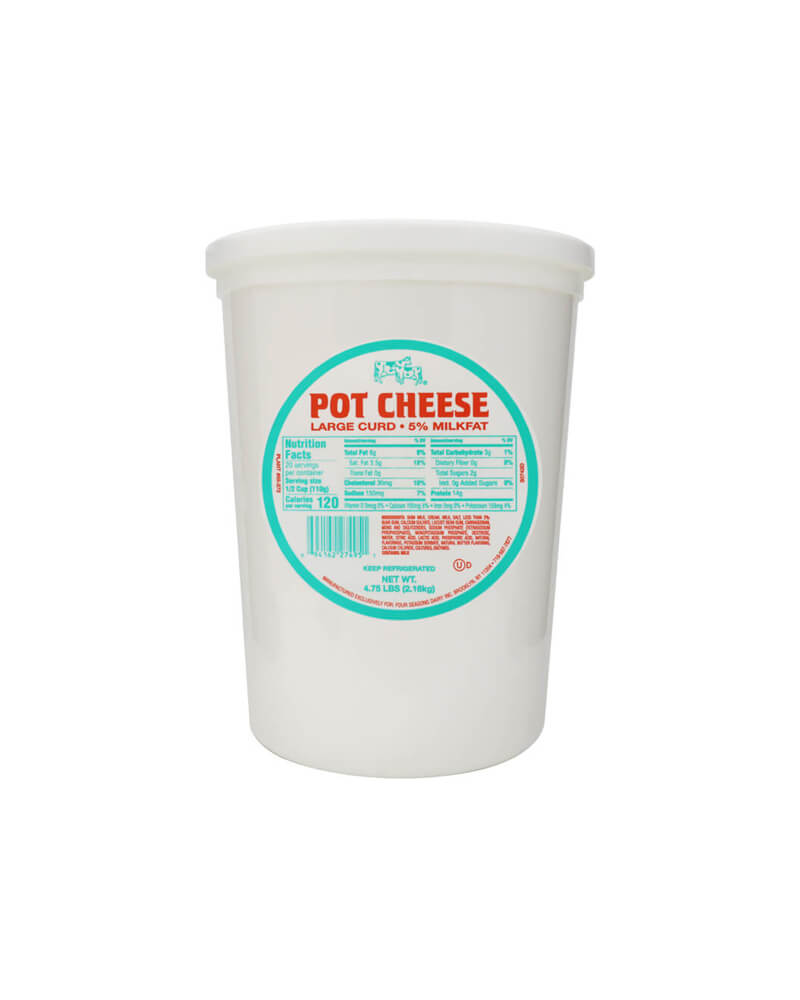 Four Seasons - Farmer Pot Cheese (Large Curd) 4.75lb