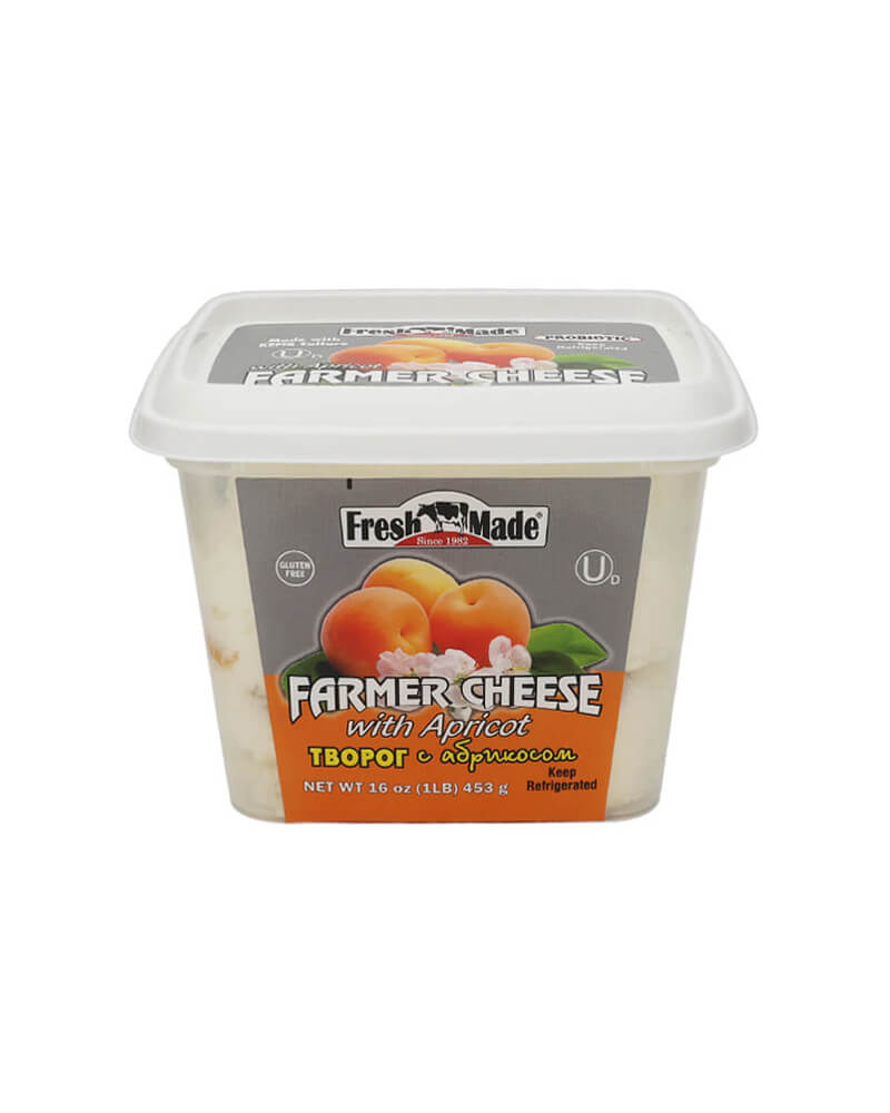 Fresh Made - Farmer Cheese Apricot 16oz