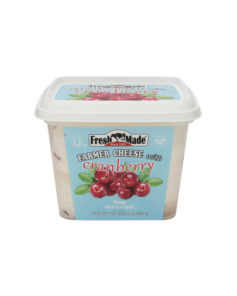 Fresh Made - Farmer Cheese Cranberry 16oz