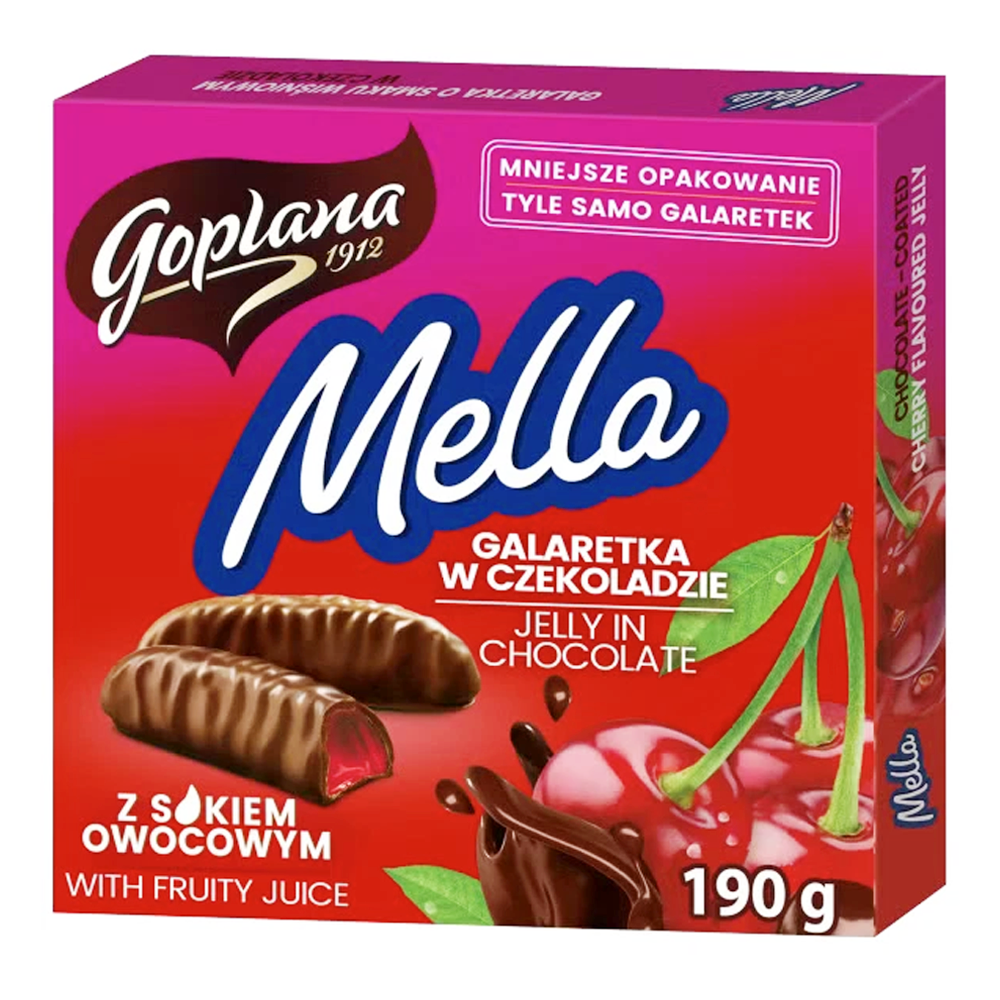 Candy Gift Box Galaretka with Cherry – 6.7 oz (190gr)