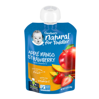 Baby Puree Grabber Apple, Mango, Strawberry – 3.5 oz (99 gr)