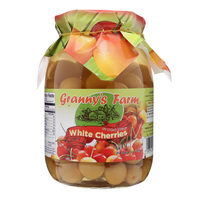 Легкий сироп для компота «Белая вишня» – 33,81 жидких унции (1,0 л)