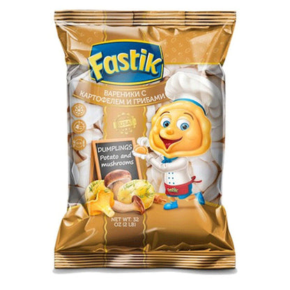 Pierogies Fastik Potato with Mushroom – 2 lb (907 gr)