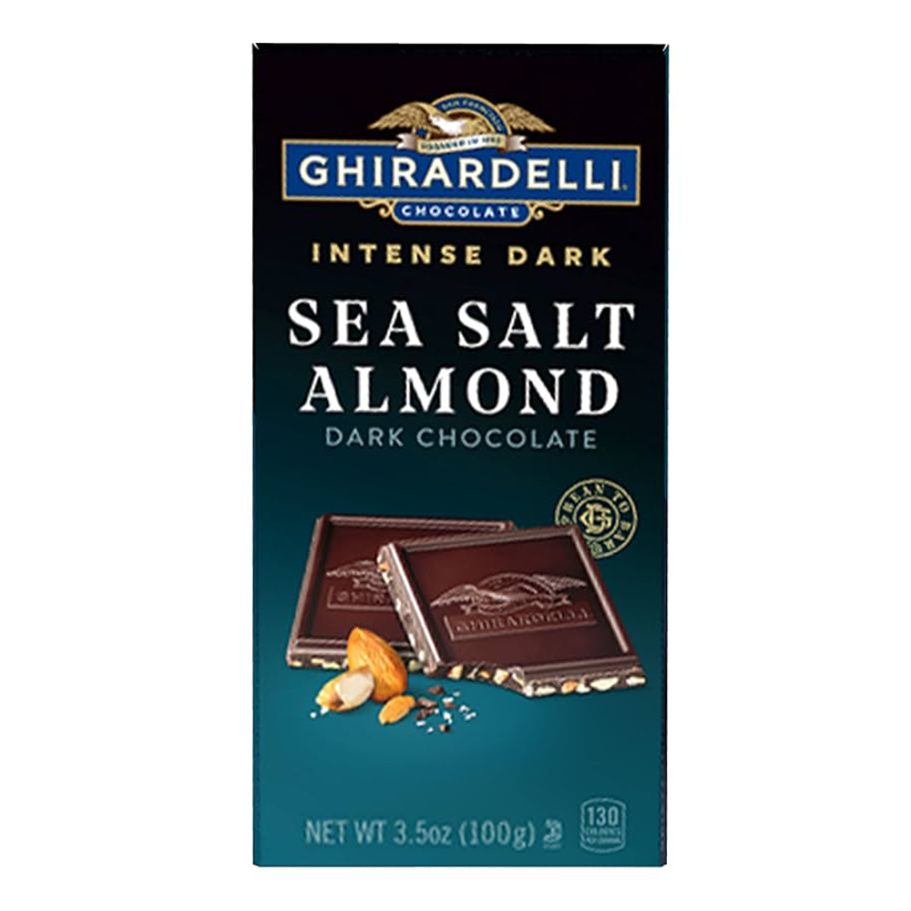 Chocolate Dark Sea Salt with Almond – 100 gr (3.53 oz)