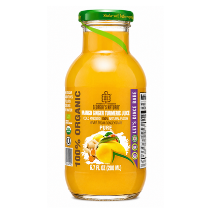 Organic Mango, Ginger & Turmeric Juice – 6.76 fl oz (200 ml)