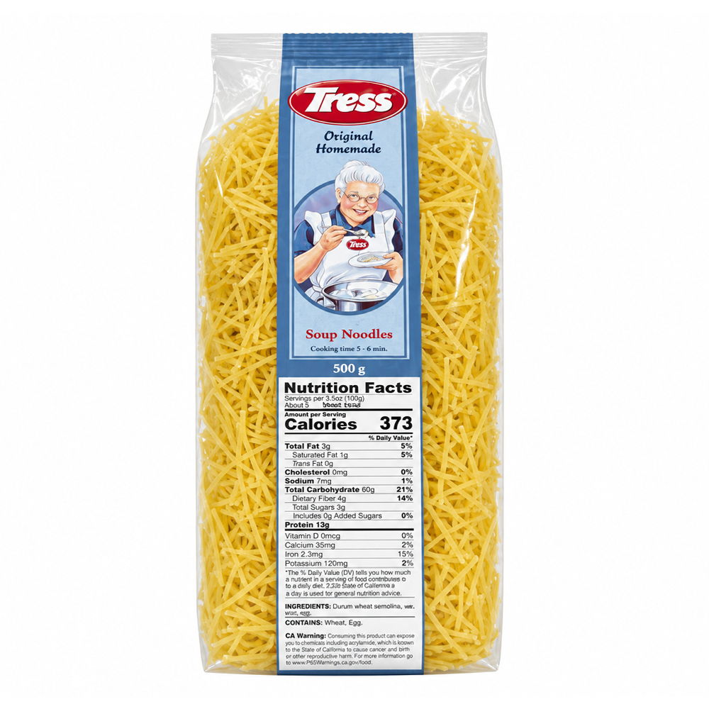 Egg Noodles Grobe Suppennudeln – 1.1 lb (500gr)
