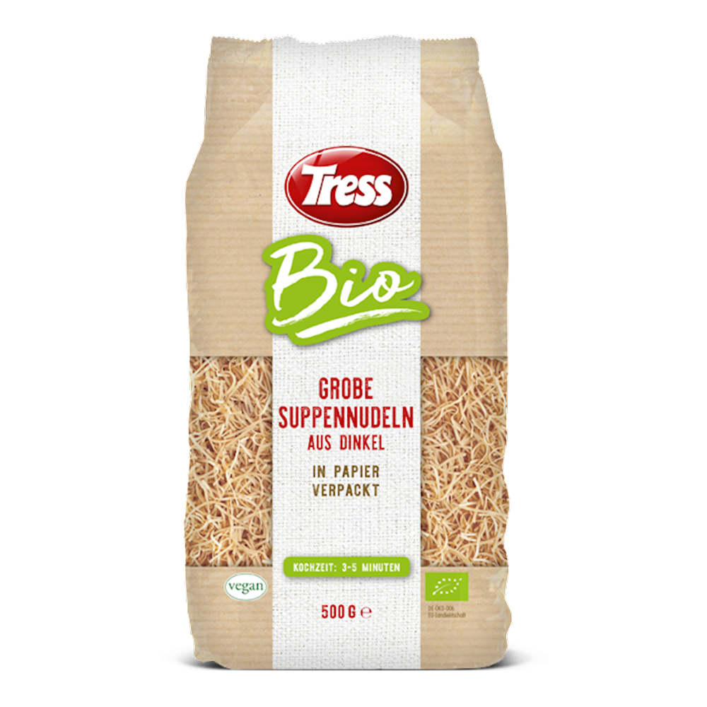Noodles Grobe Suppennudeln – 500 gr (17.64 oz)