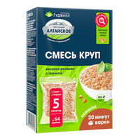 Grains Boil-Bag OAT, and BUCKWHEAT (5x64 gr) – 320 gr (11.29 oz)