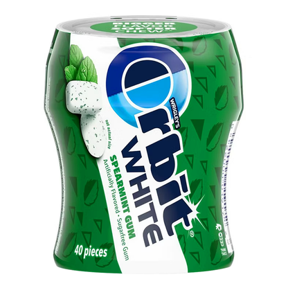 Gum Orbit White Sweet Mint – 40 st – 2.82 oz (80 gr)