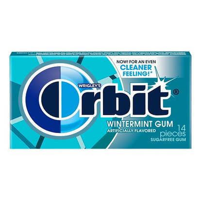 Gum Orbit Winter Mint – 14 st – 1.32 oz (37 gr)