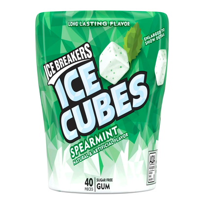 Gum Ice Cubes Spearmint – 40 ct – 2.82 oz (80 gr)