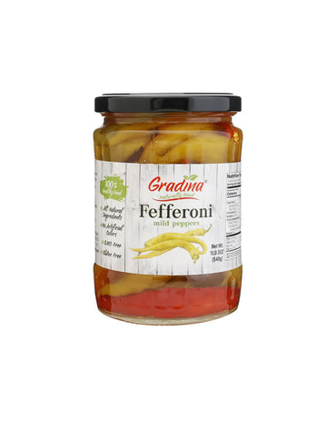 Gradina - Marinated Fefferoni (Green Hot Peppers) 540gr