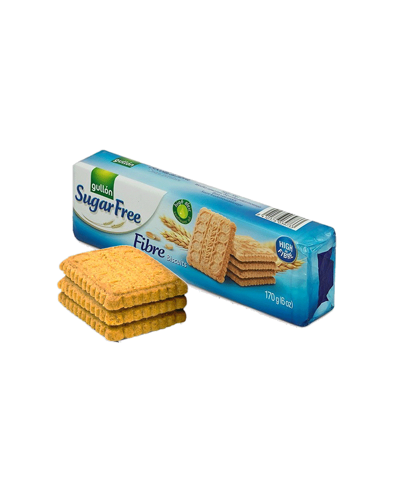 Gullon - Cookies (Sugar Free) Fiber 170gr