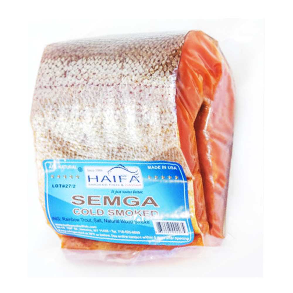Salmon Cold Smoked Chunks – Vacuum Packed – Sold by Weight