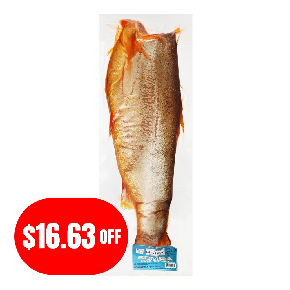 Cold Smoked Semga Whole –  VP –  Sold by Weight