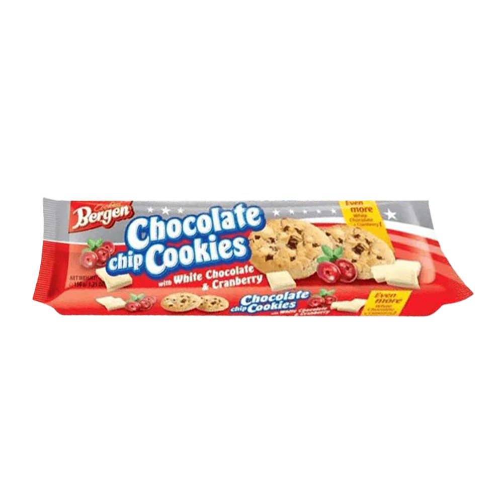 Cookies Choco Chip with Cranberry and White Chocolate – 3.53 oz (100gr)