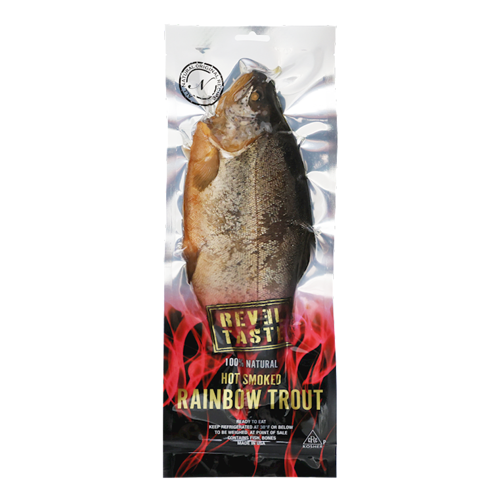 Hot Smoked Rainbow Trout – Sold by weight