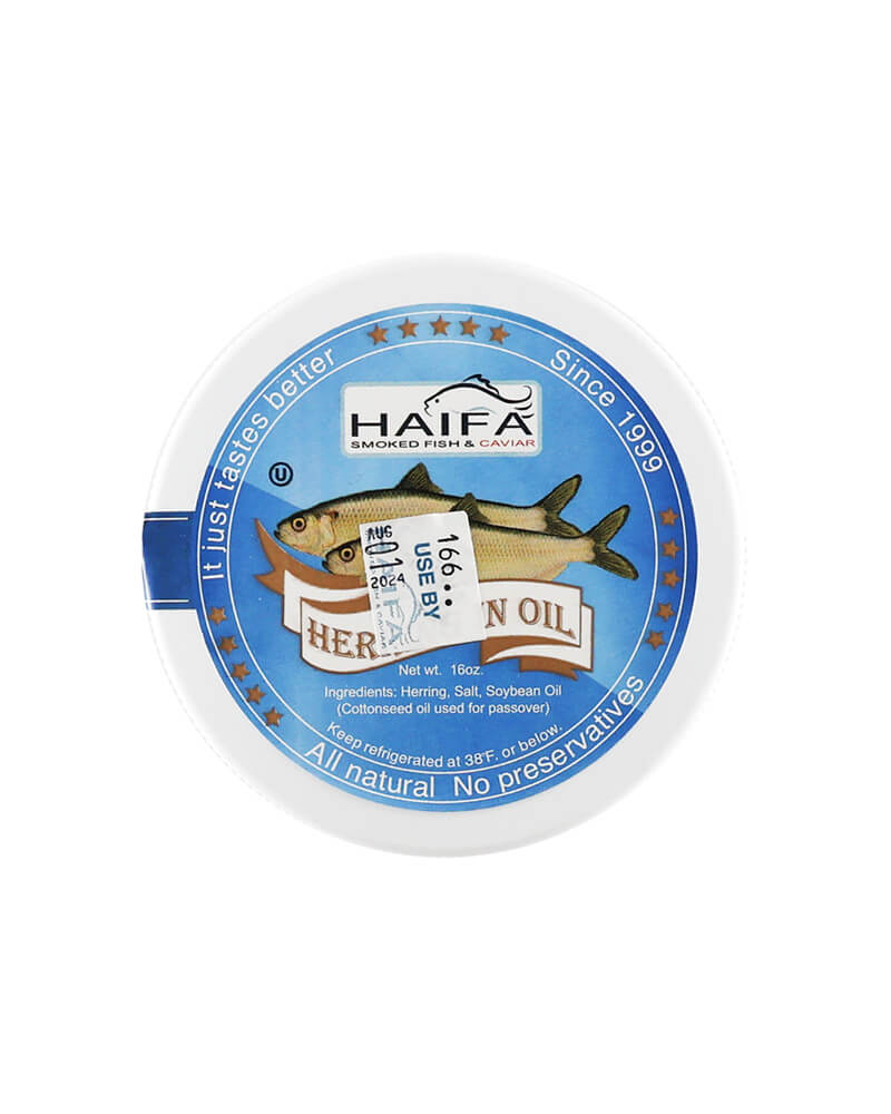 Haifa - Herring (Glass) Fillet in Oil 1lb