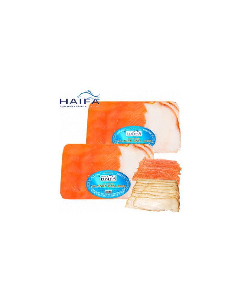 Haifa - Sliced Assorted Seabass+Salmon 8oz