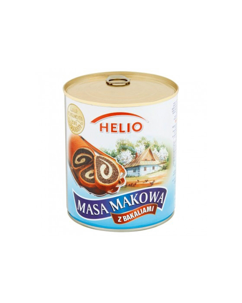 Helio - Filling Poppy Seeds W/Nuts+Raisin (Massa Makowa) 850gr