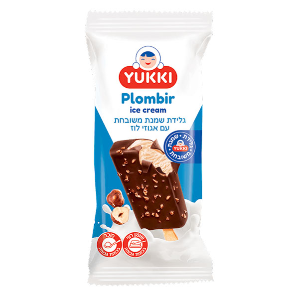 Ice Cream on Stick –  Chocolate Glaze Eskimo with Hazelnuts – 4.06 oz (115gr)