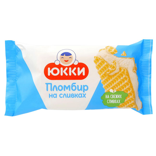 Мороженое пломбир сэндвич ванильное – вафельные листы – 5,29 унции (150 г)